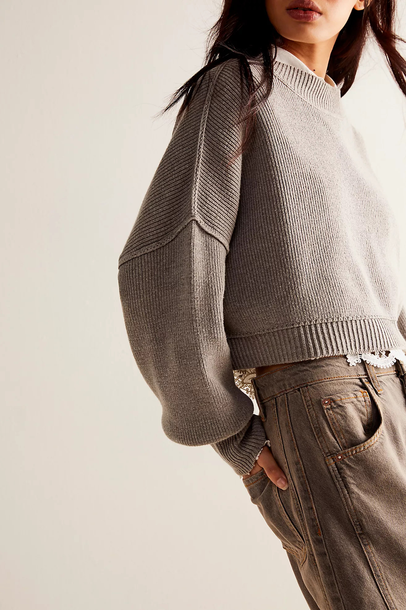 Easy Street Crop Pullover | Free People (Global - UK&FR Excluded)