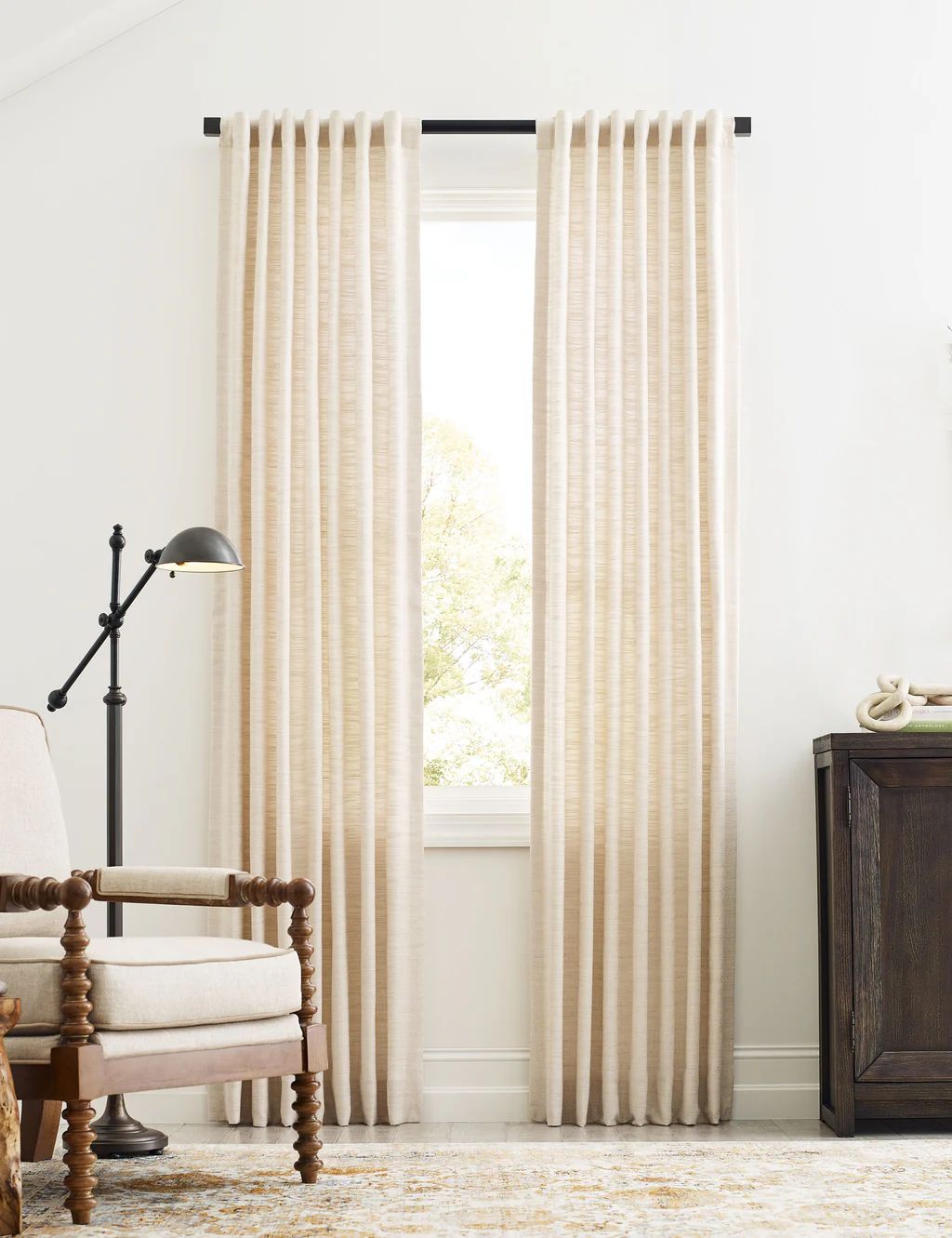 Taylor Light Filtering Curtain Panel | Lulu and Georgia 