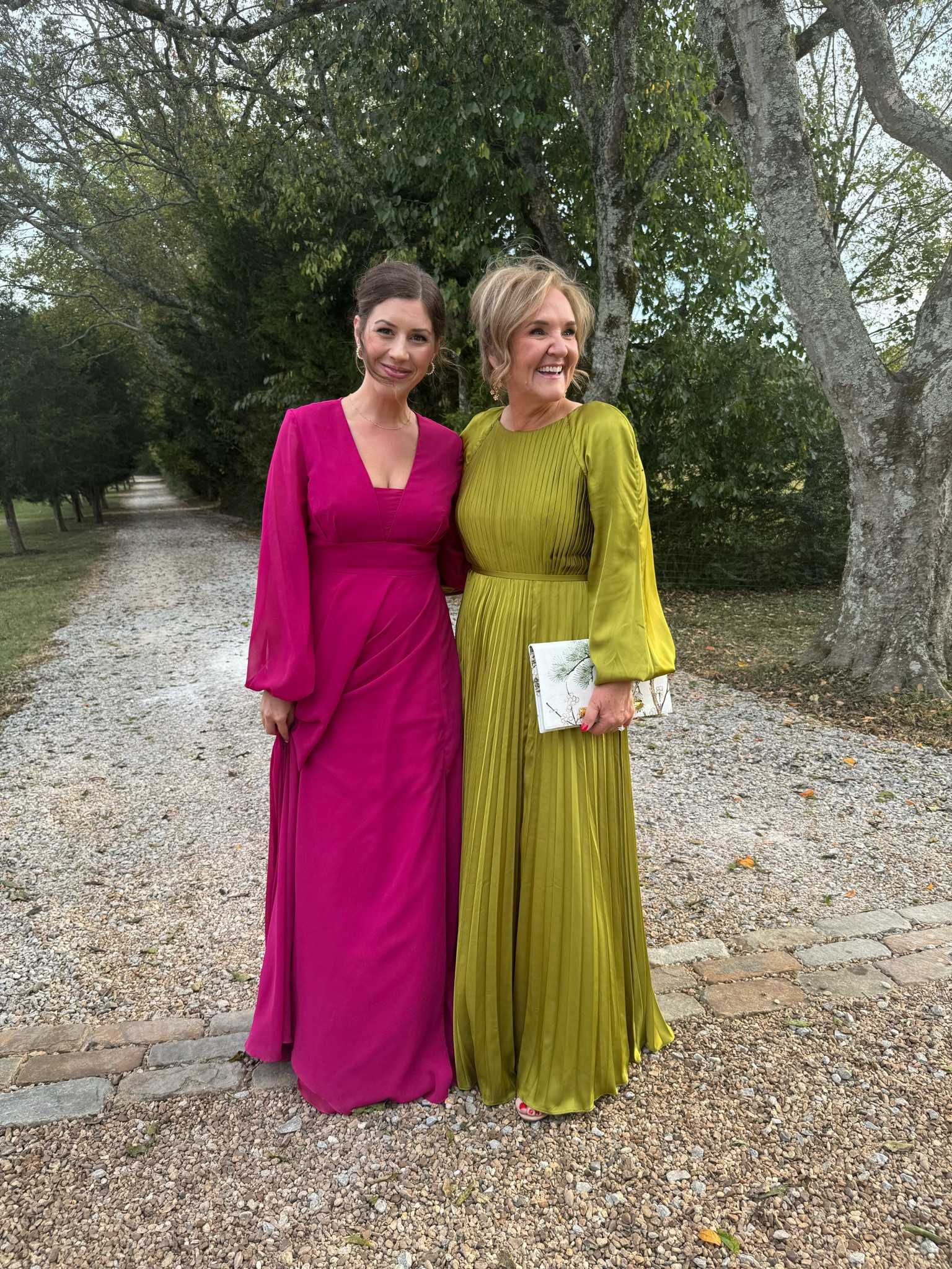 Macdougal dresses are so lovely. Well made. Stunning fabrics and design. My green dress needed to be shorter and the slit a little lower. 

My daughter in laws dress we added a piece to the neckline so it wasn’t so deep and stitched down her slit a bit too. It’s a beautiful georgette fabric. She looked stunning. 

Wedding mother of the bride mother of the groom formal wedding guest 

#LTKParties #LTKWedding #LTKOver40