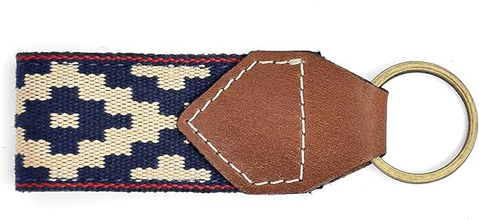 Leather and Woven Key Fob or Key Chain | Amazon (US)