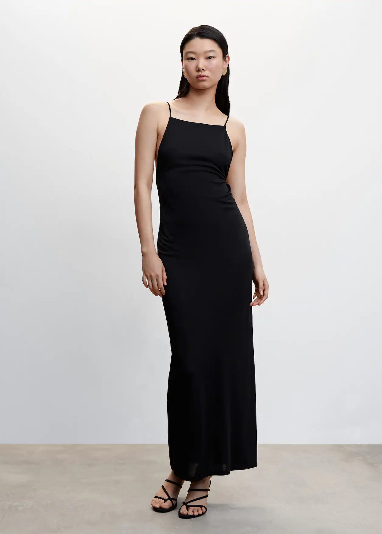 Scoop-back bodycon dress -  Women | Mango United Kingdom | MANGO (UK)