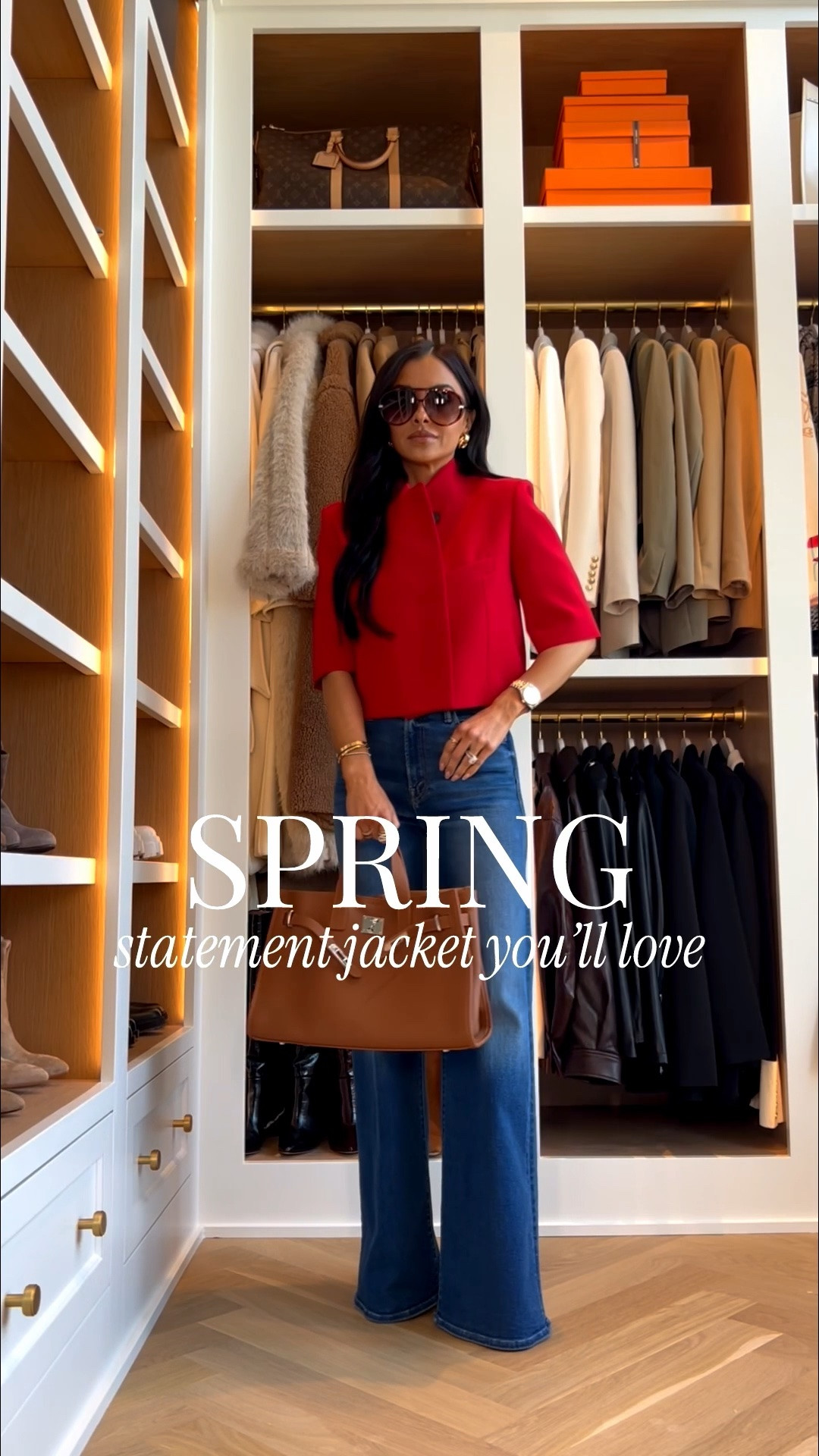 Spring outfit ideas
Zara red cropped blazer
Veronica beard wide leg jeans
Amazon Hermes inspired tote

#LTKWorkwear #LTKOver40 #LTKootd