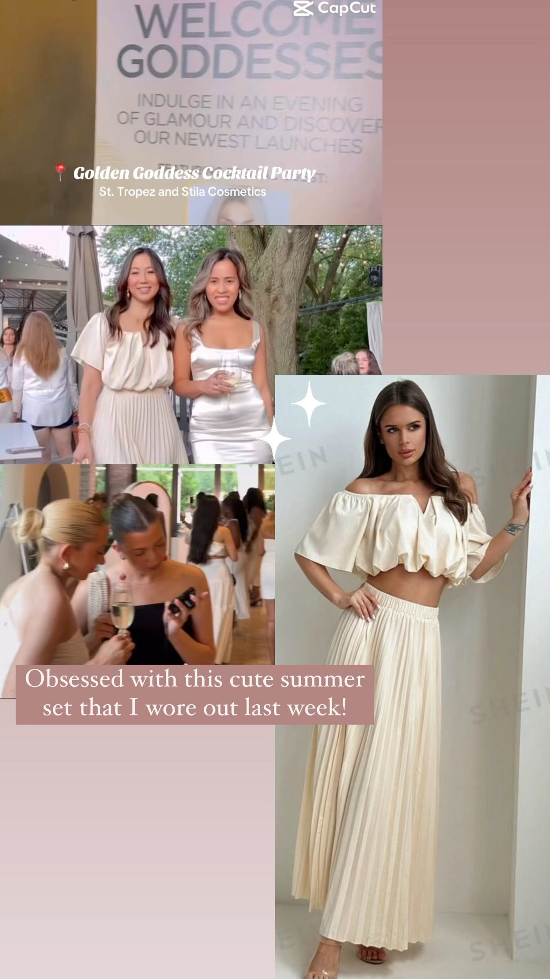 This cute summer set is a must have for summer. it comes with an off shoulder top and pleaded skirt that you can wear together or a separately. Perfect for going out, parties, and  special occasions or  even dressed down casually. I’m wearing size small and it fits true to size. 

#LTKWedding #LTKParties #LTKSummerSales