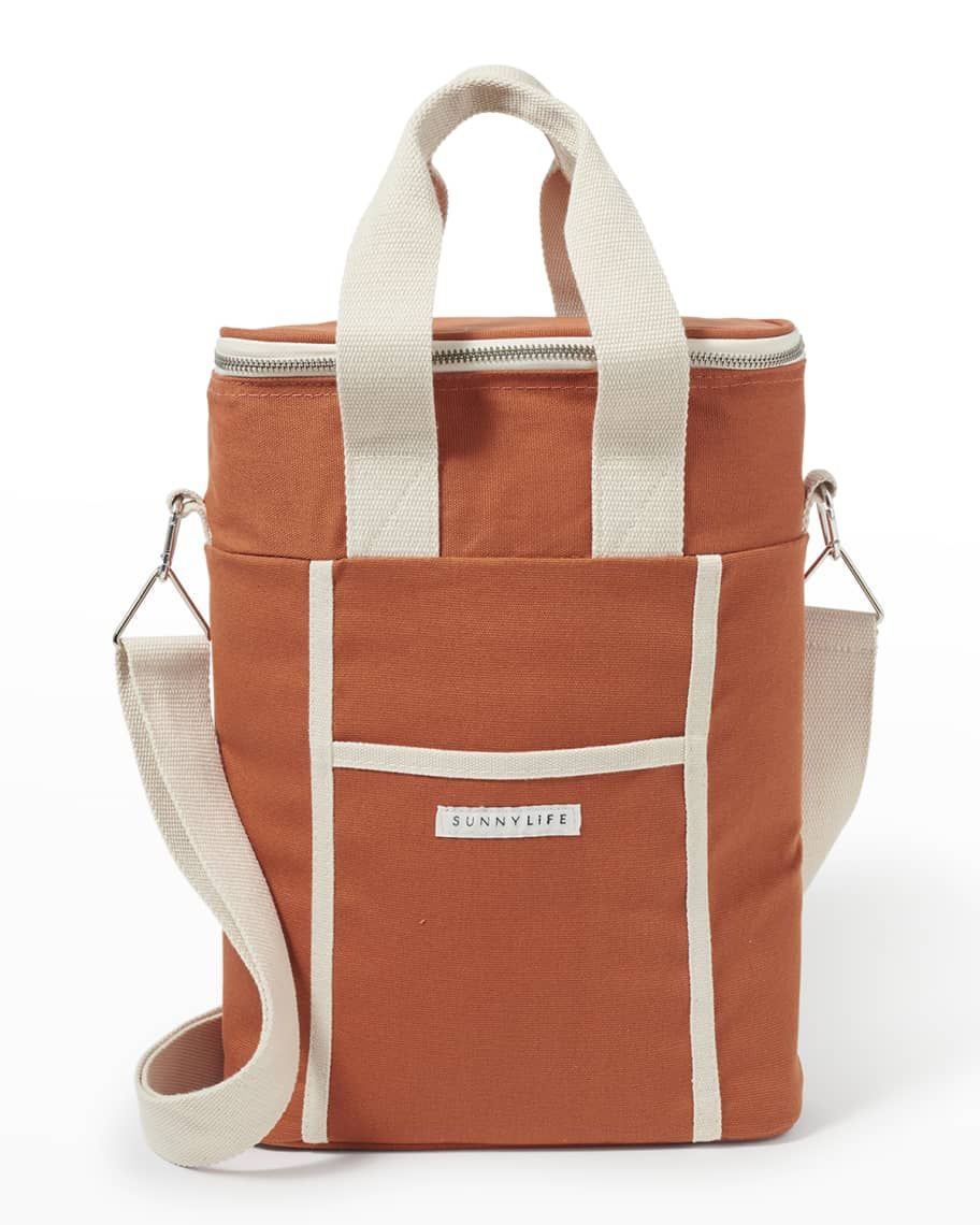Sunnylife Canvas Drink Cooler Bag | Neiman Marcus