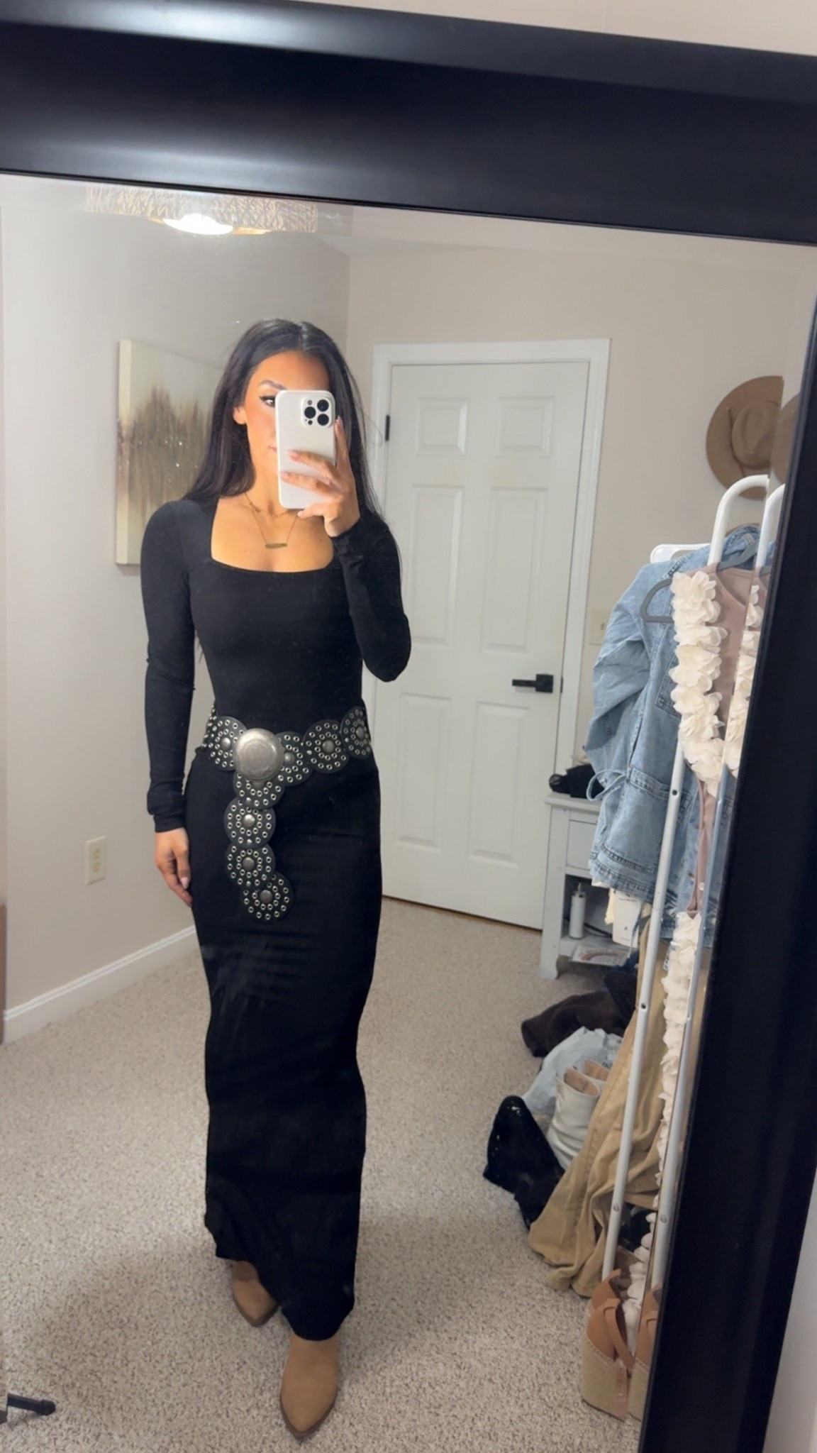 Long sleeve option for Thanksgiving outfit 🤎
OOTD


#LTKFindsUnder50 #LTKootd #LTKHoliday