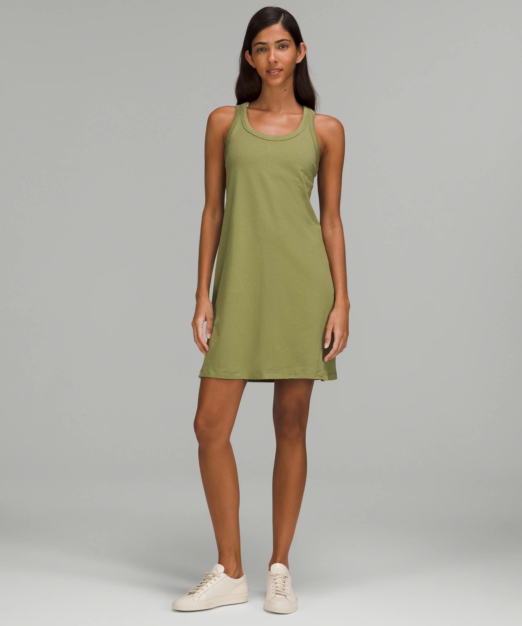 Classic-Fit Cotton-Blend Scoop Dress | Lululemon (US)