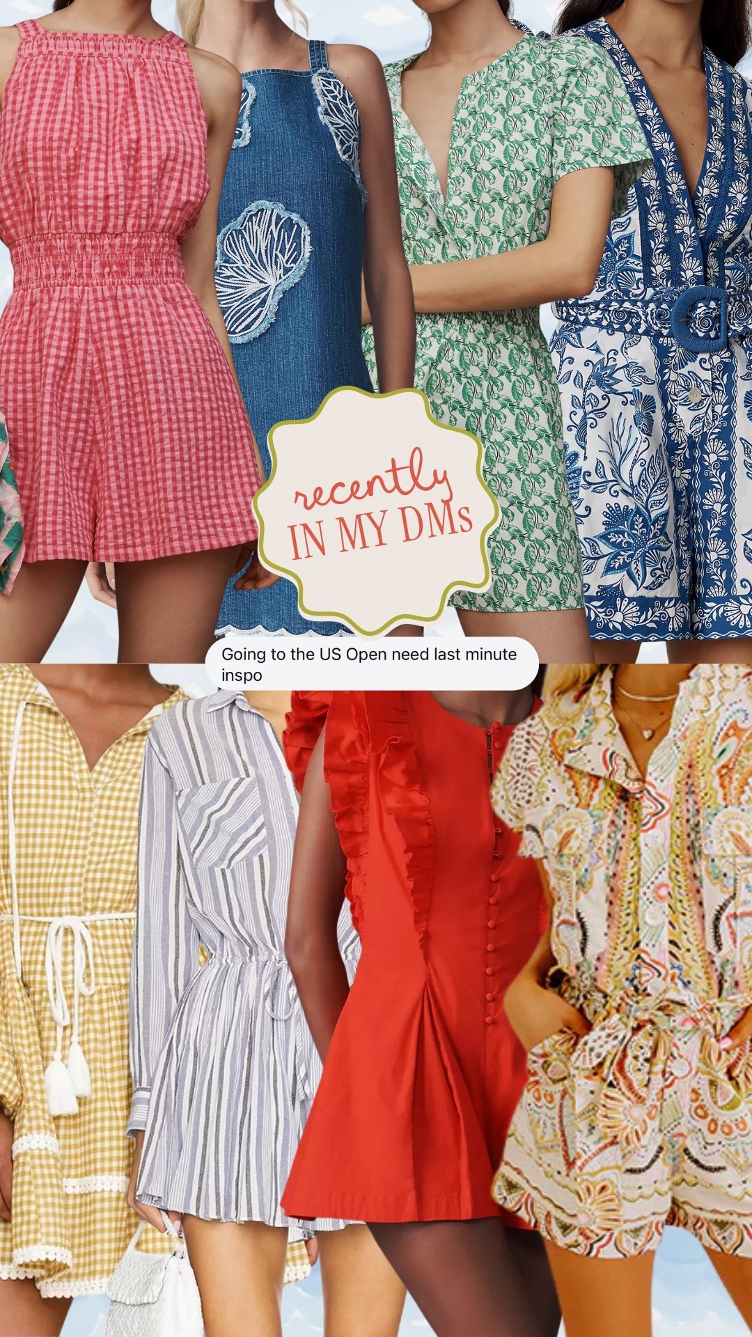 US Open or Tennis/Golf outfit ideas! 

#LTKStyleTip #LTKFindsUnder100 #LTKTravel