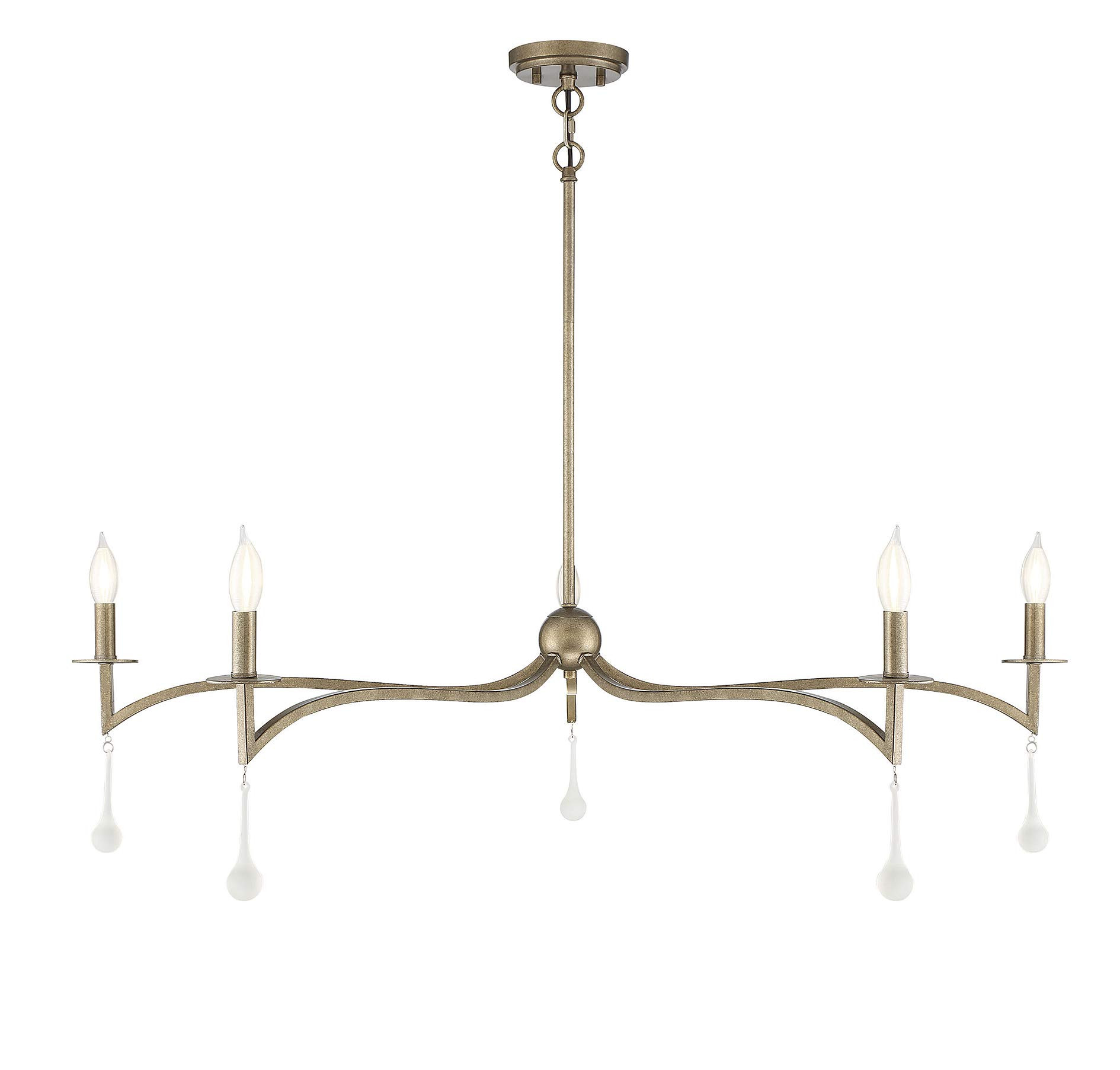 Savoy House 1-1099-5-182 Laramie 5-Light Chandelier in Chelsea Gold (43" W x 12" H) - Amazon.com | Amazon (US)