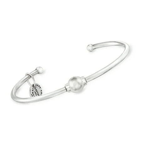 Ross-Simons Cape Cod Jewelry Sterling Silver Bead Cuff Bracelet | Walmart (US)