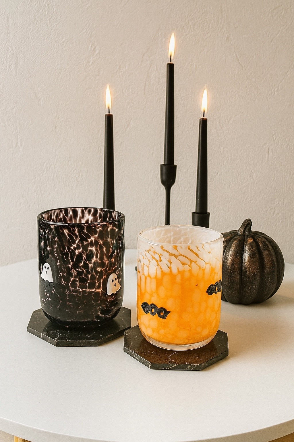Spooky chic season is here 👻✨ These glass tumblers are such a vibe for Halloween styling—perfect for coffee, mocktails, or candlelight ambience. Linked on my LTK for easy shopping!


#LTKSeasonal #LTKHoliday #LTKHalloween