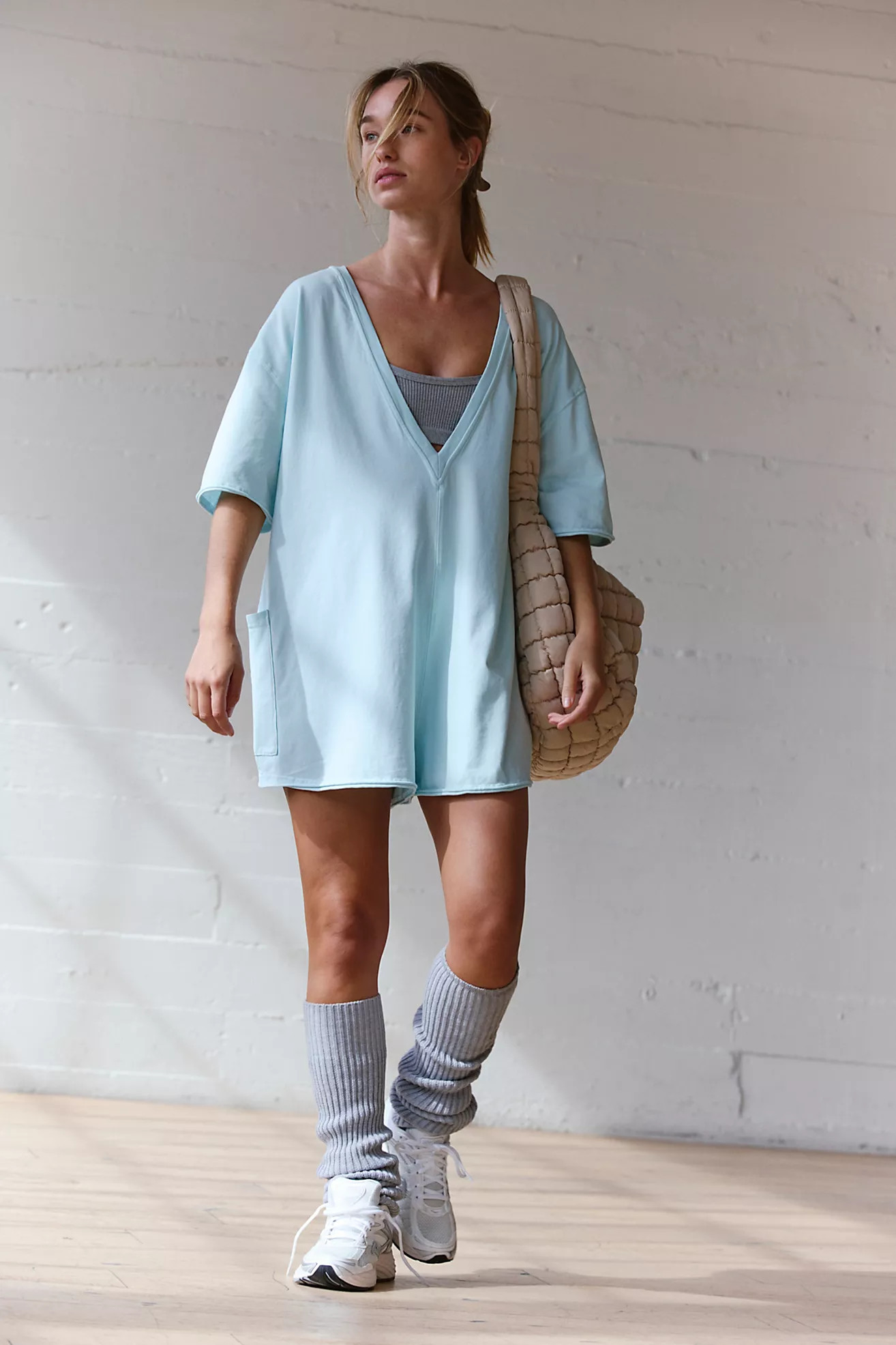 Hot Shot Tee Romper | Free People (Global - UK&FR Excluded)