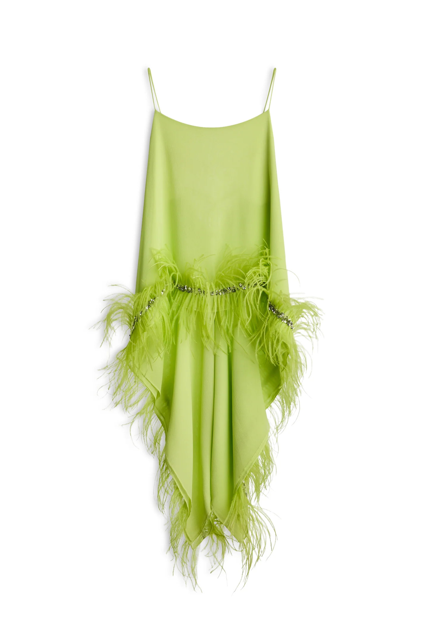 FEATHER STRING TOP - LIME - Scanlan Theodore | Scanlan Theodore AU