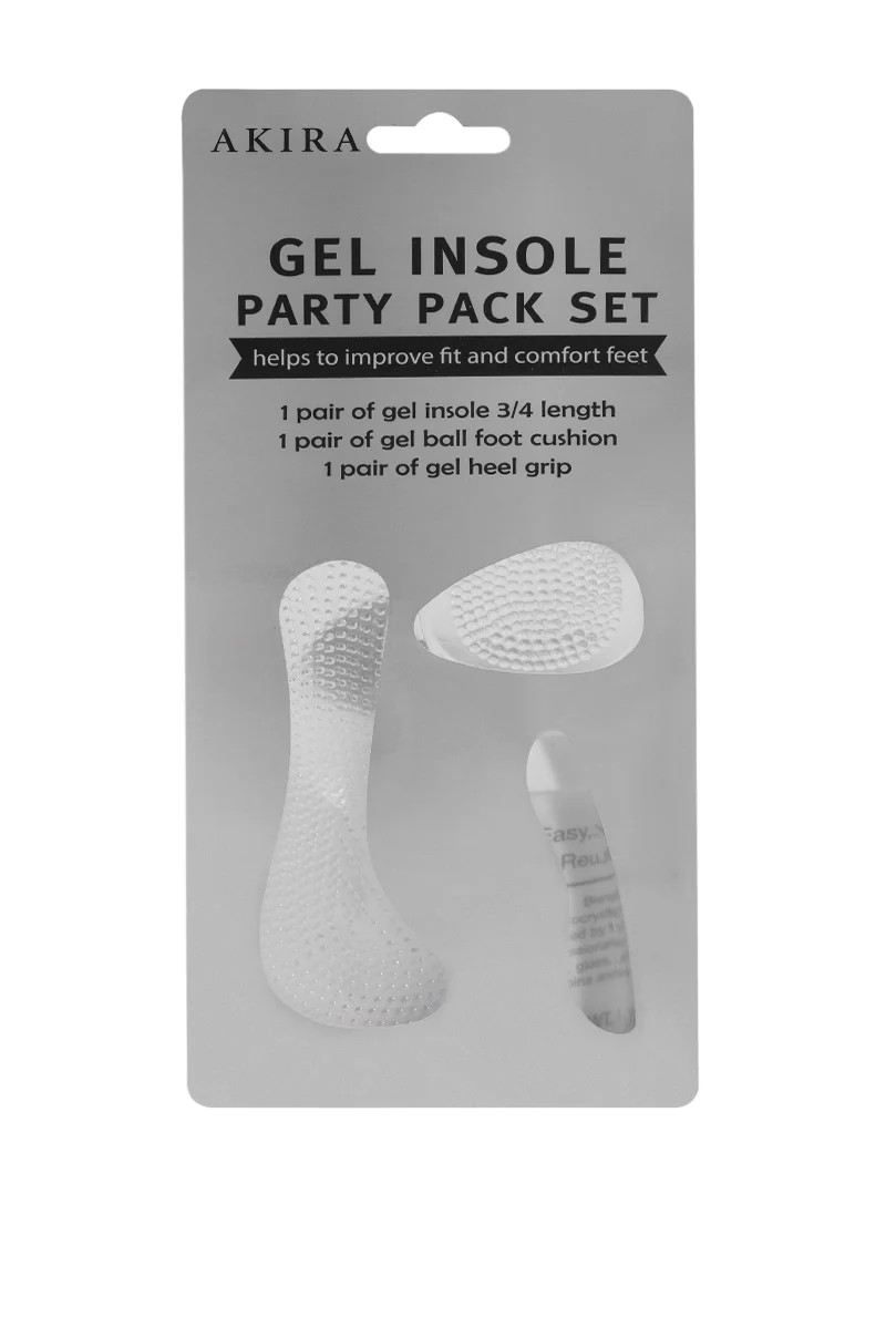 PARTY ON GEL INSOLE SET | AKIRA