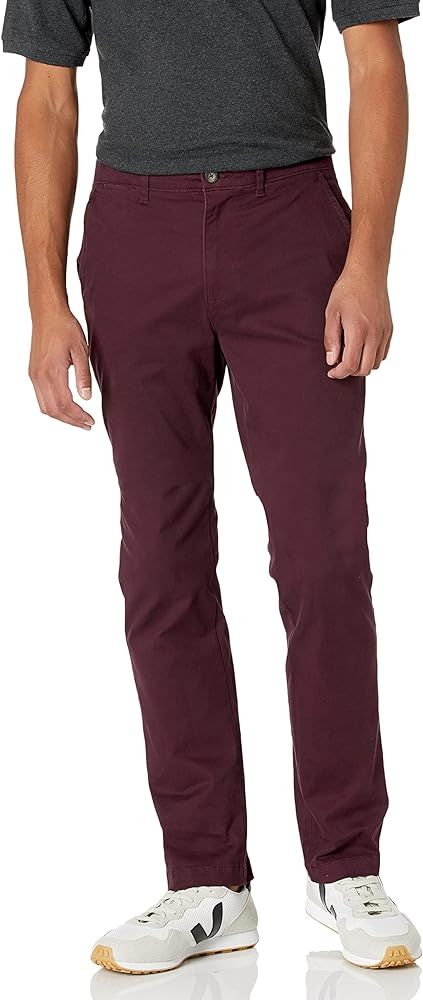 Amazon Essentials Men's Athletic-fit Casual Stretch Khaki Pant | Amazon (US)