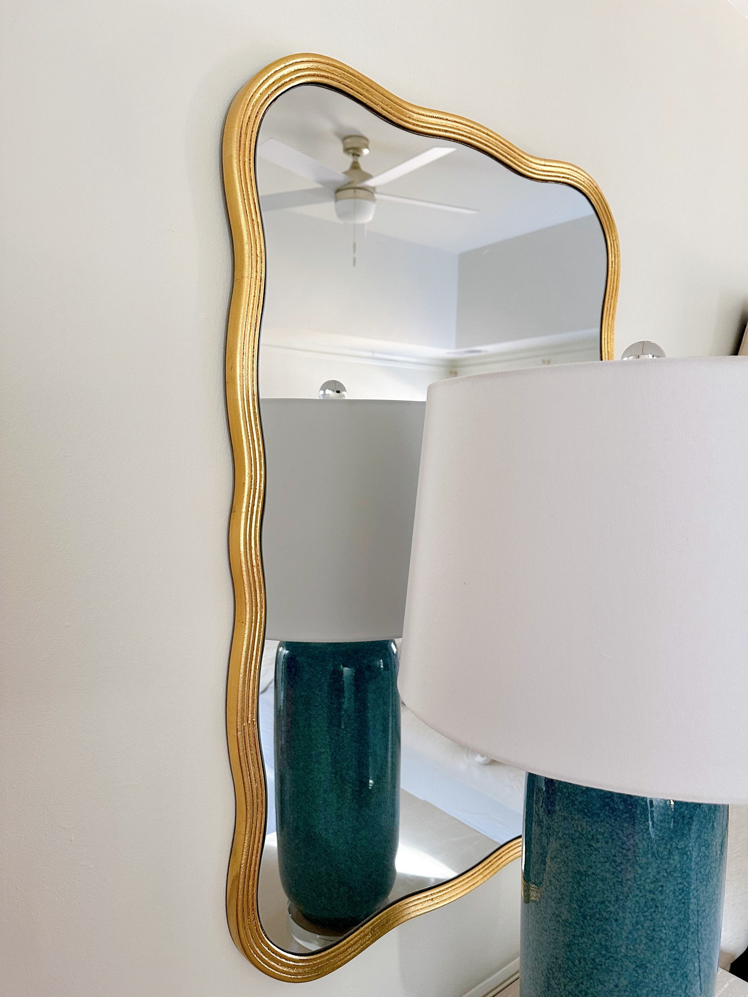 Our wavy mirrors are back in stock and under $100! 

#LTKhome #LTKSeasonal #LTKsalealert
