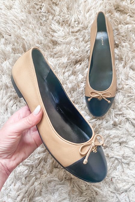 The best ballet flats.  I normally dont like flats but these are adorable.  Go with everything for Spring. Very comfy too.  I got the all black also!  True to Size. 

Shoes, spring shoes, ballet flats  

#LTKtravel #LTKstyletip #LTKworkwear