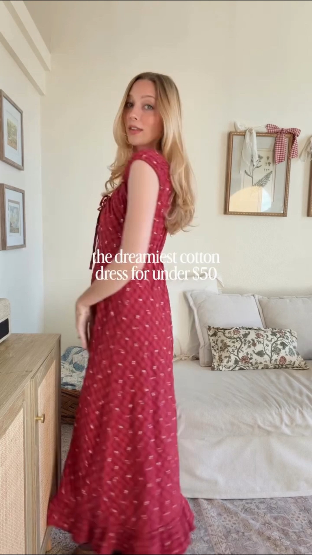 she’s gingham, she’s floral, andddd half cotton!

an absolute STEAL and you guys are going to love this one as much as I do 😍



soooo lovely for Valentine’s Day! also comes in the prettiest navy gingham I currently have waiting for me at Target pickup 👀

—

#pinterestgirl #pintereststyle #femininestyle #naturalfibers #styleideas mamahood momfluencer motherhoodintheraw momstyle mamastyle Pinterest style neutral style vintage style feminine style dresses style inspo cozy creator style creator budget finds fashion on a budget budget style ootd outfitdujour French girl style doen dupe christy dawn anthropologie winter outfit fit inspo  mom outfits Pinterest girl

#LTKFindsUnder100 #LTKootd #LTKFindsUnder50