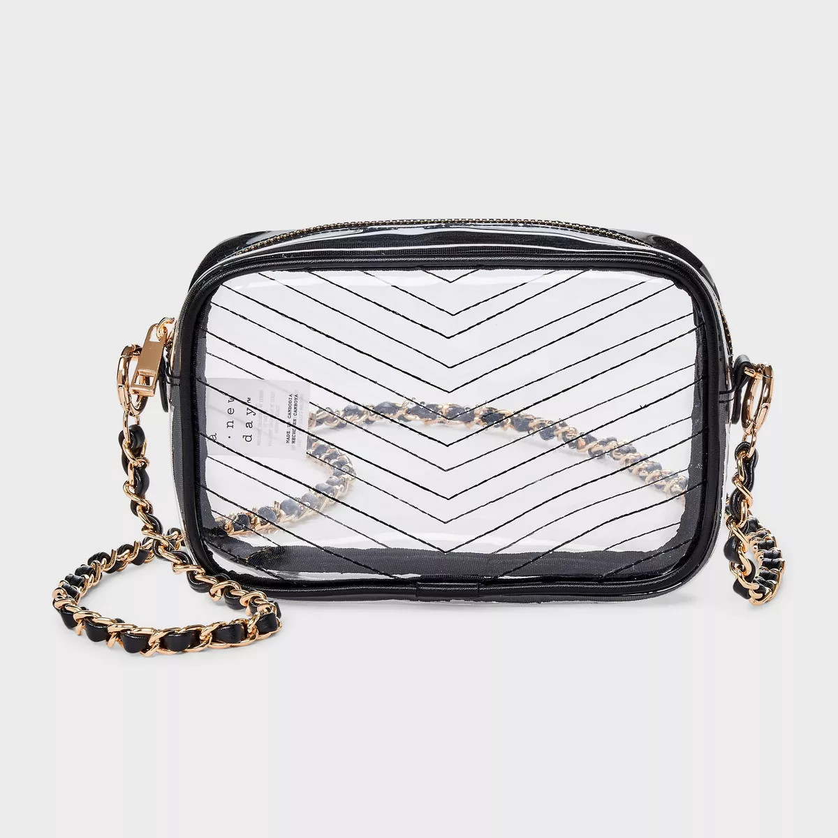 Quilted Camera Crossbody Bag - A New Day™ Clear | Target