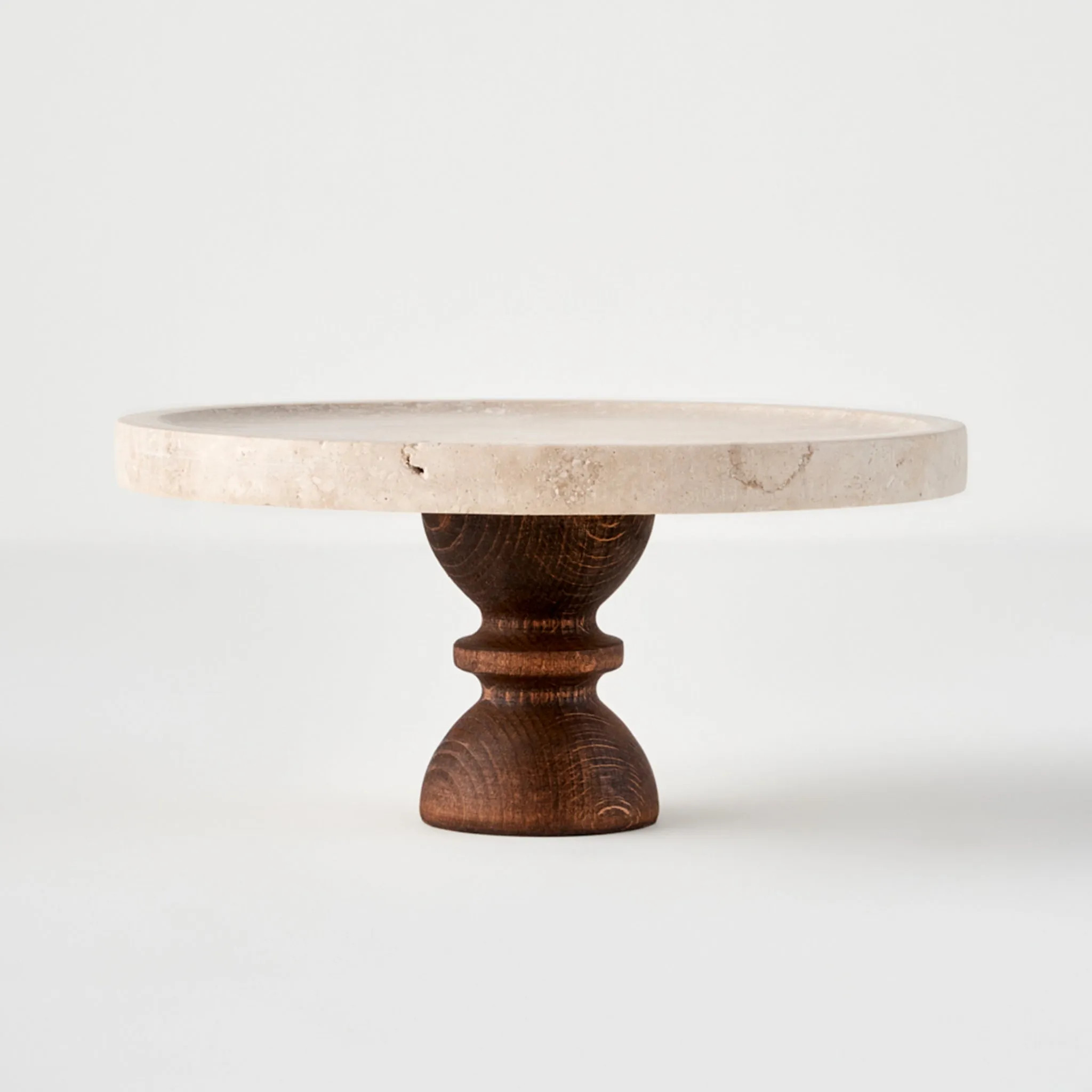 Ephesus Travertine Cake Stand | Bella Maison USA