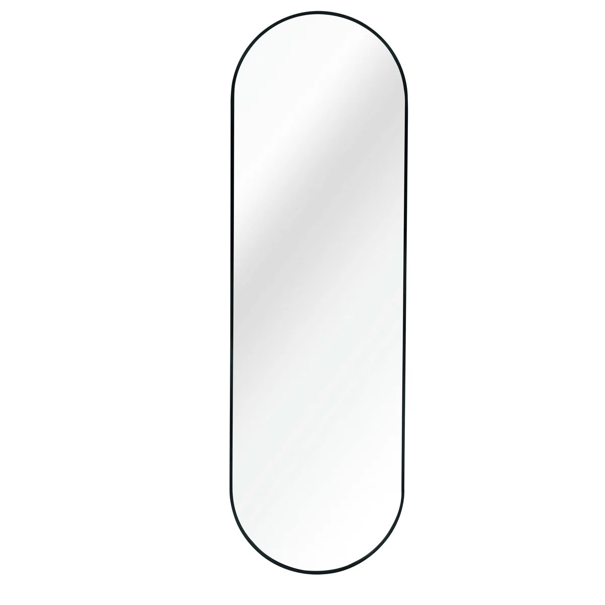 63 x 20IN Pill Shaped Full Lenghth Mirror or Bathroom mirror | Wayfair North America