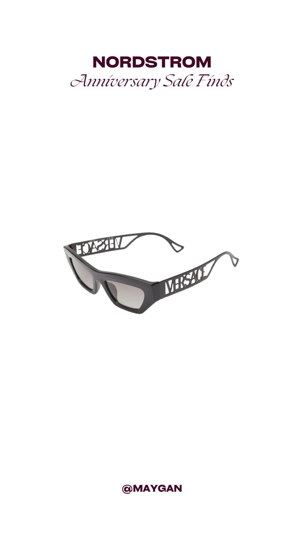 

Nordstrom Anniversary Sale Find

N Sale, Anniversary Sale, Nordstrom, Summer Sale, Versace, Sunglasses, sunnies, black sunnies 

#LTKxNSale #LTKU #LTKSummerSales