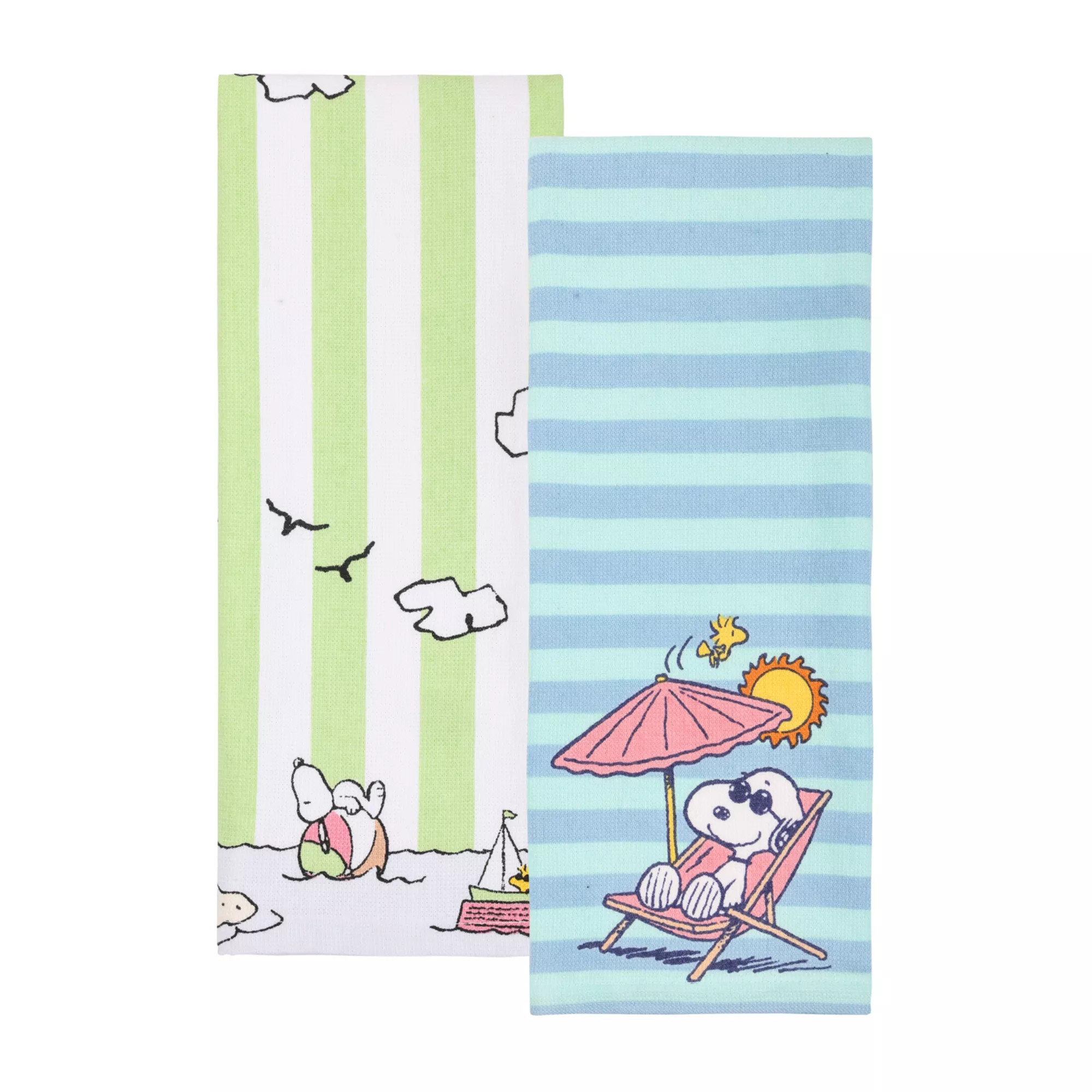 Celebrate Together\u2122 Summer 2-pk. Snoopy Kitchen Towels | Kohl's