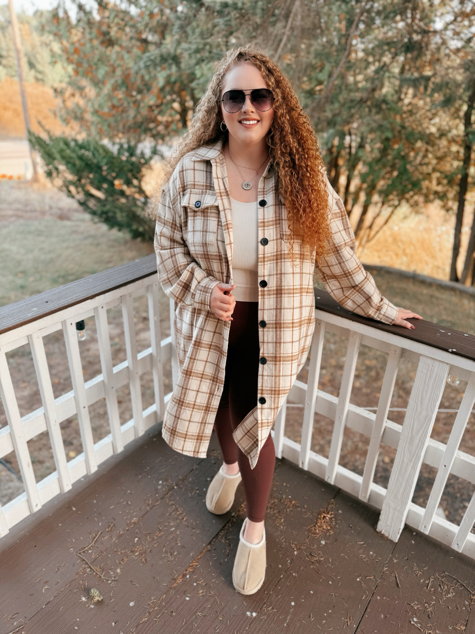This is such a cute fall look 🤎shacket | plaid shacket | amazon plaid shacket | leggings | amazon leggings  | uggs | Ugg Tasman | Ugg Tasman style | Ugg Tasman mustard seed | Ugg style | tank top | amazon tank top | amazon fall look | amazon casual must haves | Fall | fall tops | amazon finds | amazon fashion | Amazon look | amazon outfit | fall outfit | fall look | fall outfit inspo | fall fashion | fall fashion finds | amazon fall outfit | Amazon fall fashion finds | amazon fall finds | fall transition look | fall transition outfits

#LTKSeasonal #LTKMidsize #LTKStyleTip