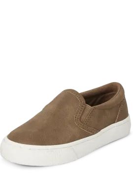 Toddler Boys Slip On Sneakers - tan | The Children's Place