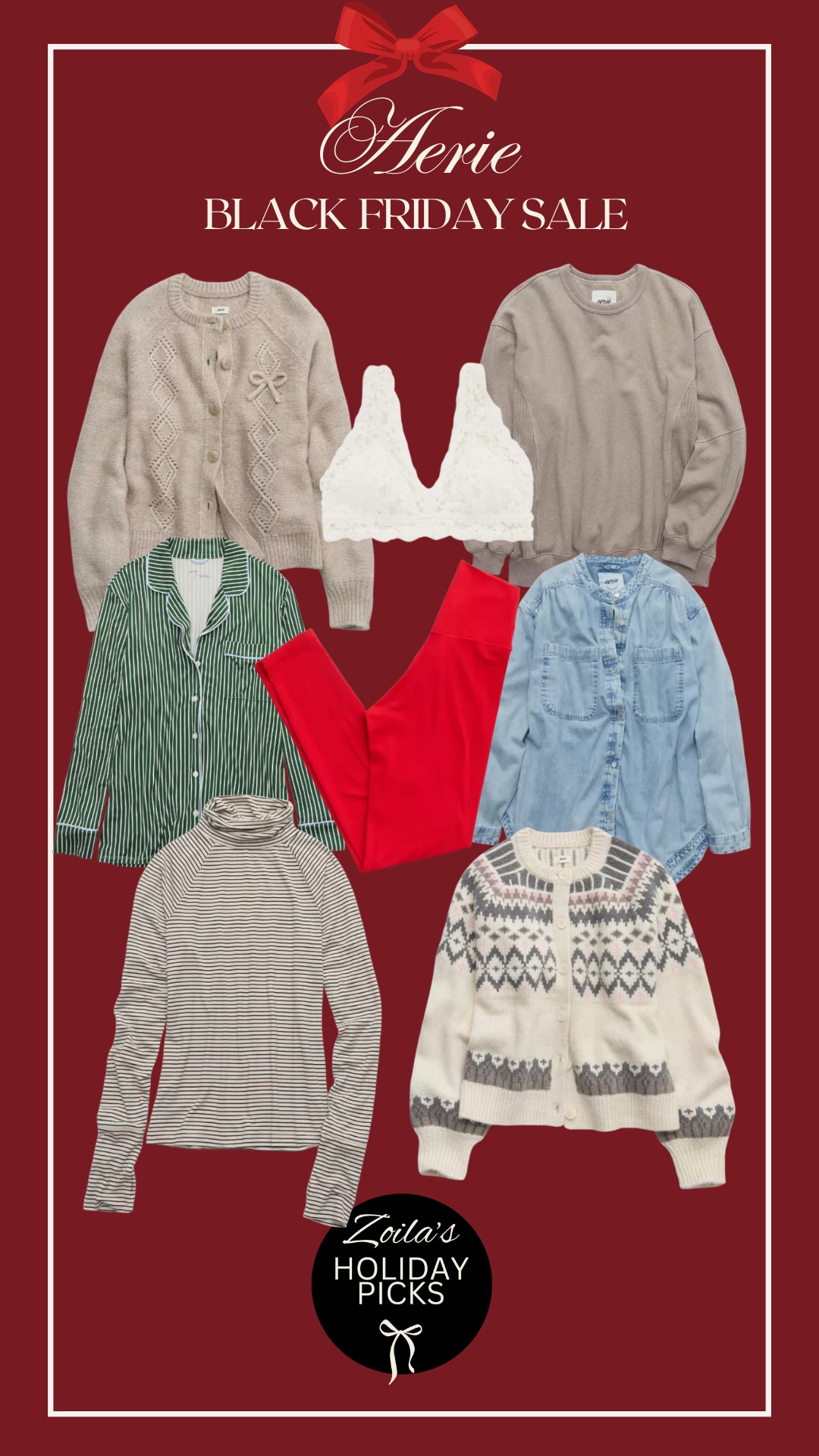 AERIE Black Friday Sale! 
@aerie
 

#LTKGiftGuide #LTKCyberWeek #LTKHoliday