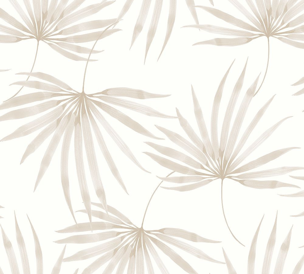 Palm Print Wallpaper | Pottery Barn (US)