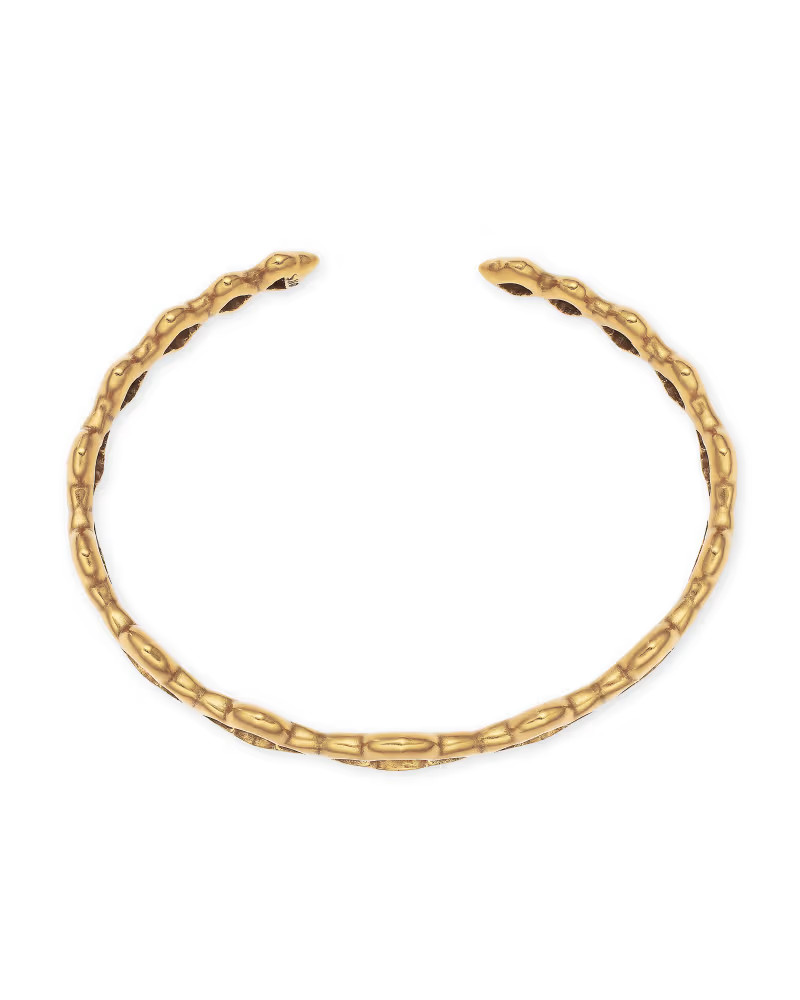 Abbie Cuff Bracelet in Vintage Gold | Kendra Scott