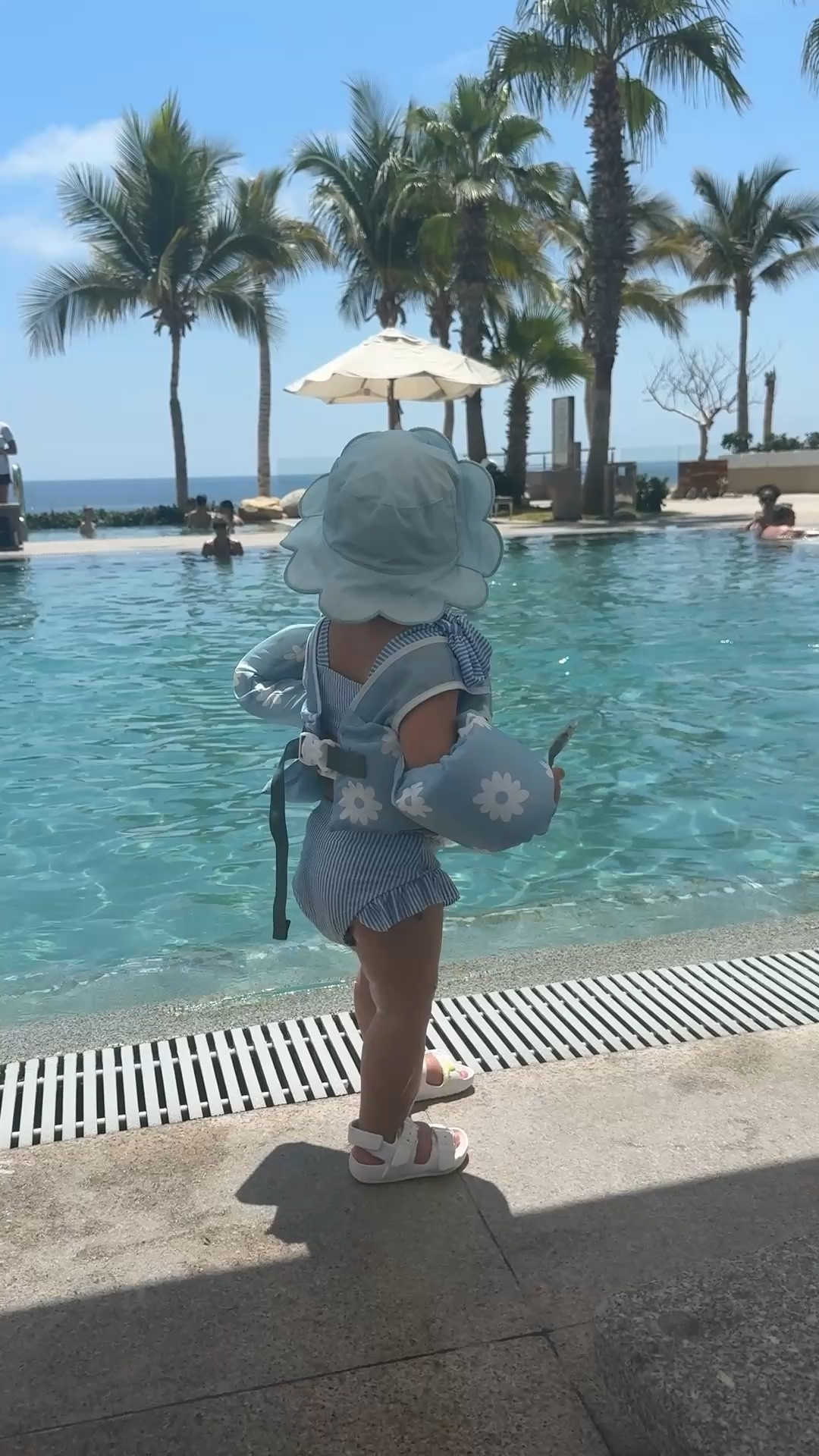 Baby girl swim fit 
