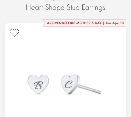 Engraved silver heart earrings, Mother’s Day gift, mother earrings, mom jewelry, graduation gift, personalized gift, monogram jewelry 

#LTKGiftGuide #LTKfindsunder100 #LTKfamily