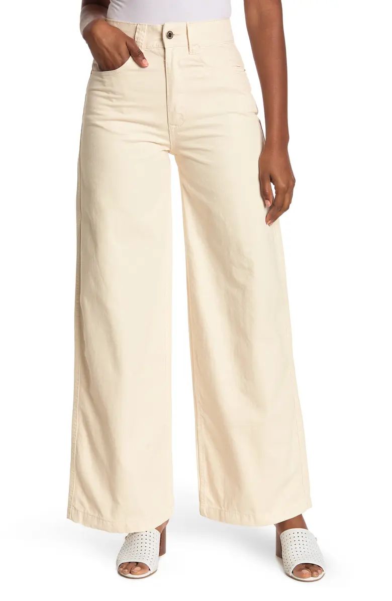 We Wore What Utility High Waist Wide Leg Jeans | Nordstrom | Nordstrom