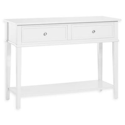 Ameriwood Home Cottage Hill Console Table in White | Bed Bath & Beyond