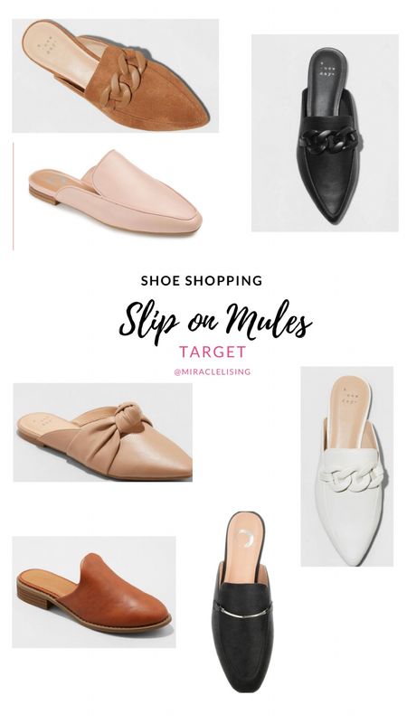 These Slip on Mules from Target are under $30 for work! I got these in a size 7. They are so comfortable and true to size. This coffee color goes with any outfit! 

#LTKBacktoSchool #LTKshoecrush #LTKsalealert