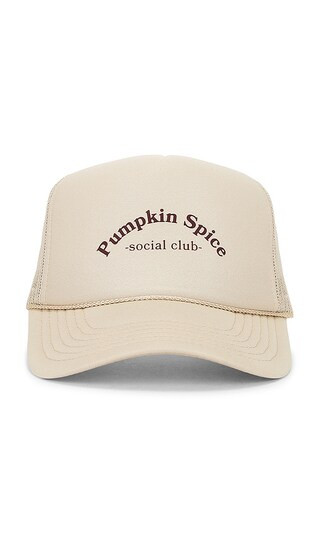 Pumpkin Spice Hat in Tan | Revolve Clothing (Global)