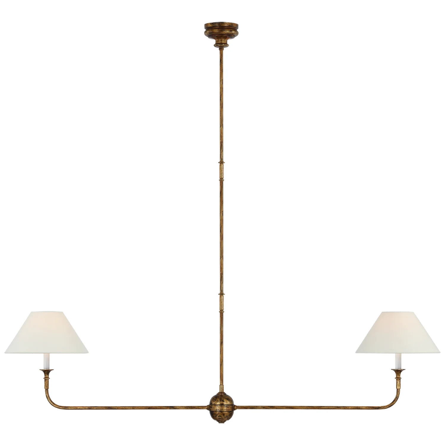 Piaf Two Light Linear Pendant | Burke Decor