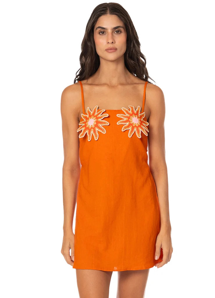 Maaji Orange Rosani Short Dress | Maaji