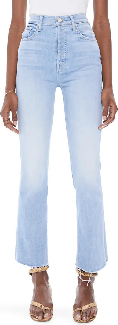 The Tripper High Waist Fray Hem Ankle Jeans | Nordstrom