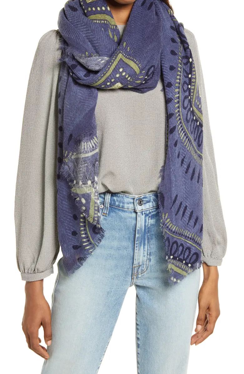 Print Wrap Scarf | Nordstrom