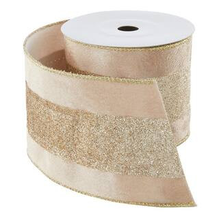 Home Accents Holiday 15 ft. St. Germain Velvet Ribbon-3220L3158THD - The Home Depot | The Home Depot