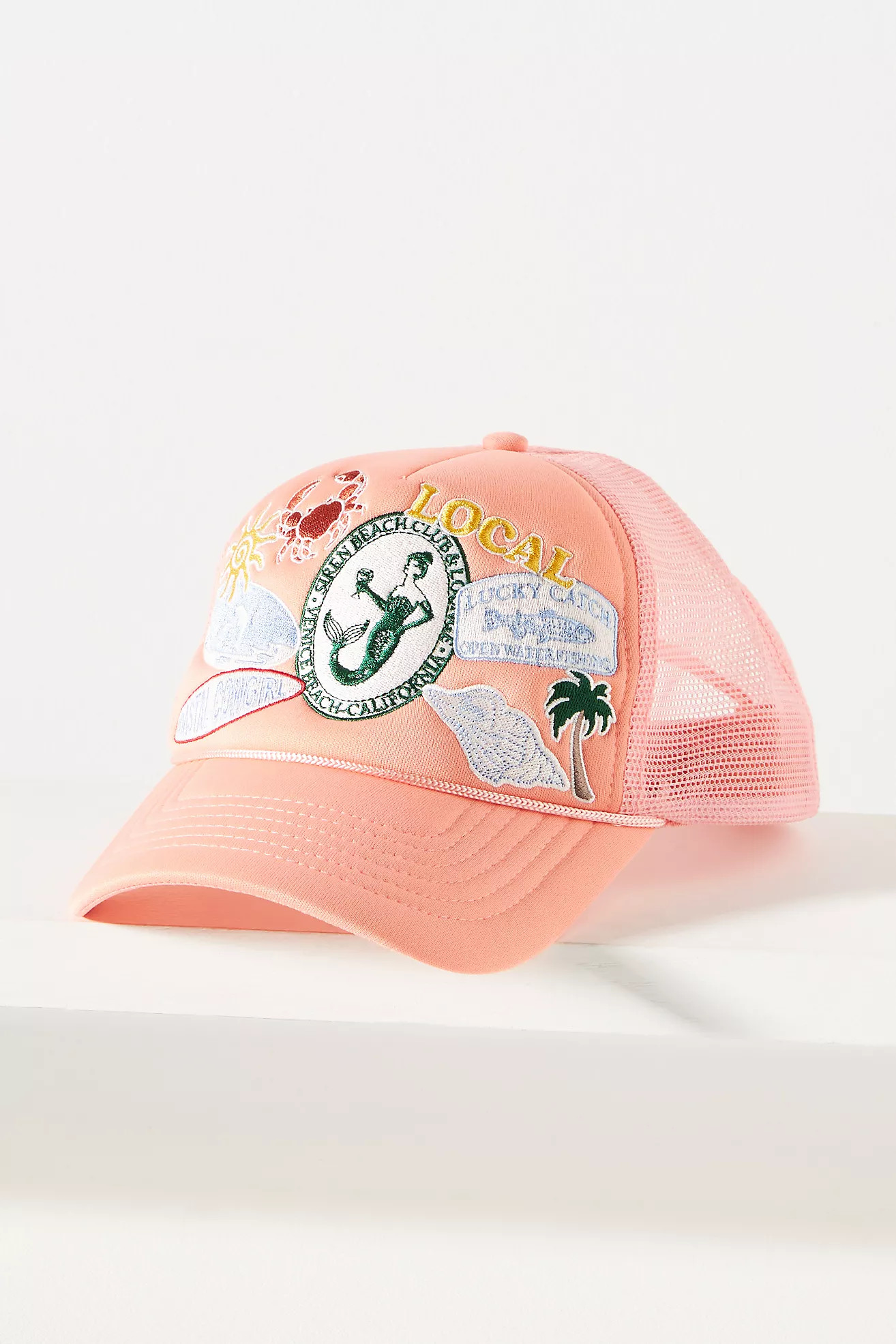 Coney Island Picnic Patchwork Trucker Hat | Anthropologie (US)
