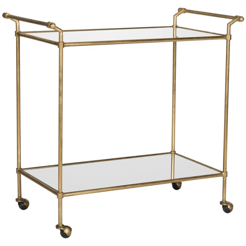 Oxendine Metal Bar Cart | Wayfair North America
