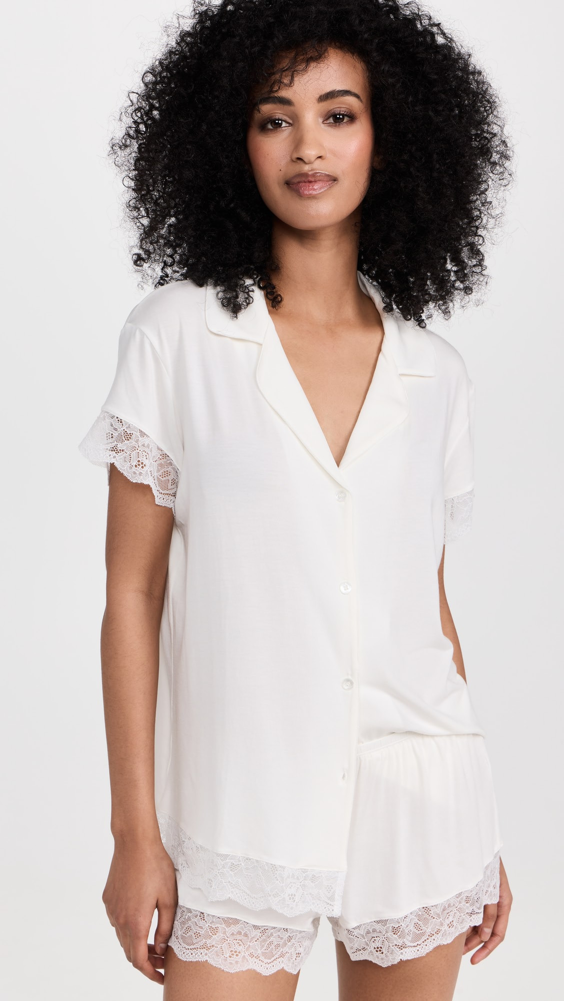 Malou Lace Shorts Pajama Set | Shopbop