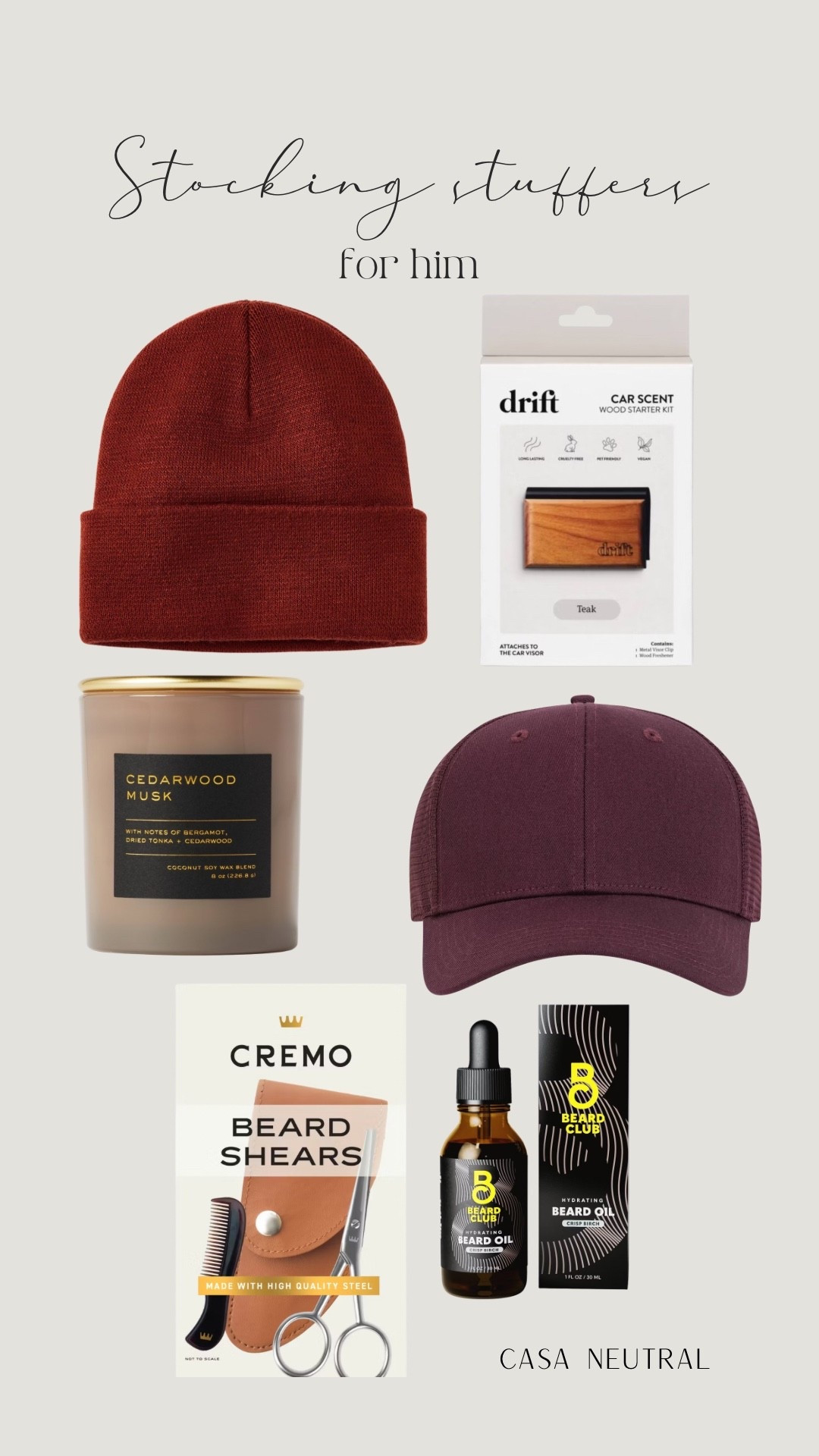 Good options for stocking stuffers 

 #LTKMens #LTKHoliday #LTKGiftGuide