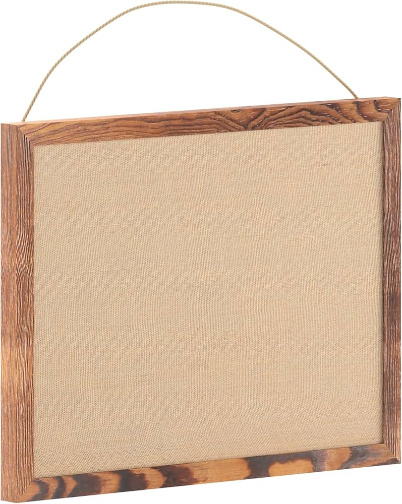 Flash Furniture Rustic Wall Mount Linen Board, for Home, Office, School, Comes with Wood Push Pin... | Amazon (US)