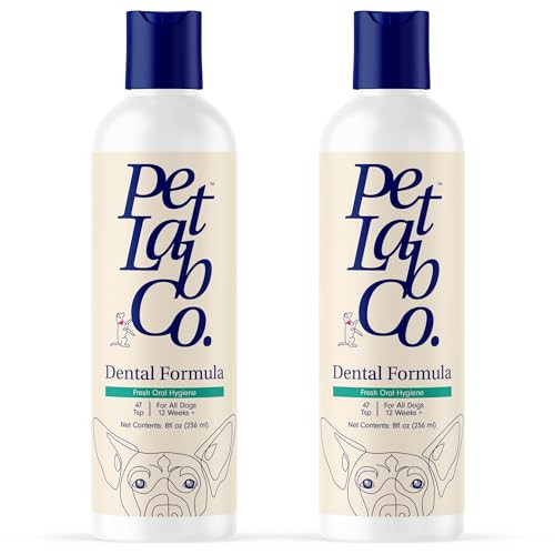 PetLab Co. Dog Dental Formula - Keep Dog Breath Fresh and Teeth Clean - Supports Gum Health - Dog Water Additive Dental Care Targets Tartar - 2pack | Amazon (US)