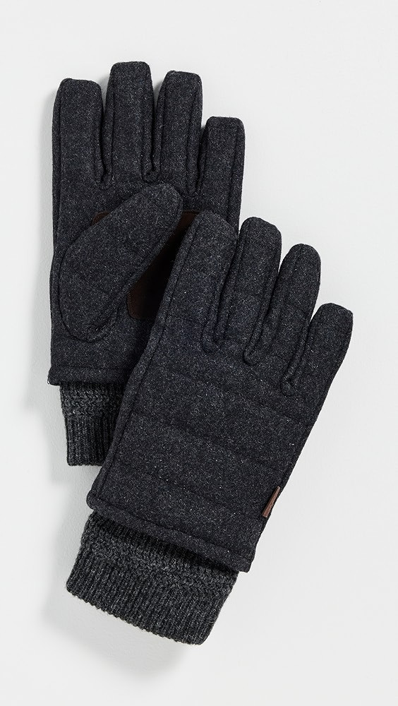 Wool Channel Quilted Gloves | Shopbop