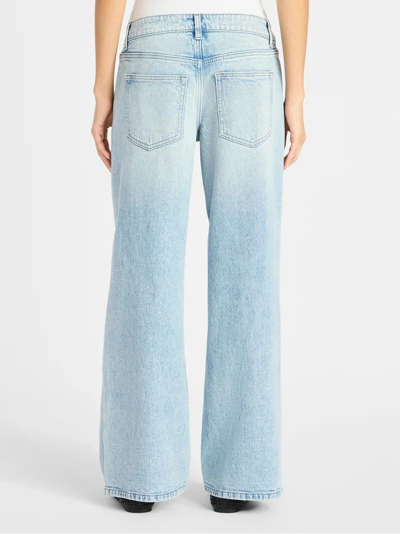 No Boundaries Distressed Denim Jeans, 30'' Inseam, Women’s | Walmart (US)